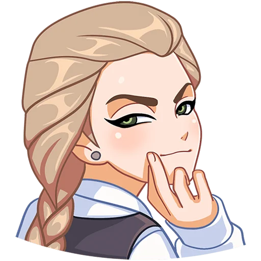😏 Стикер «Катя» для Telegram