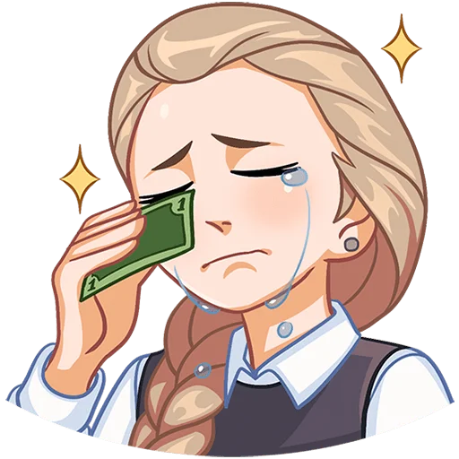 😪 Стикер «Катя» для Telegram