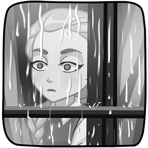 😔 Стикер «Катя» для Telegram
