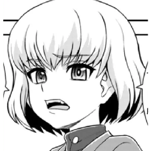 😕 Стикер «Katyusha ("Girls und Panzer")» для Telegram