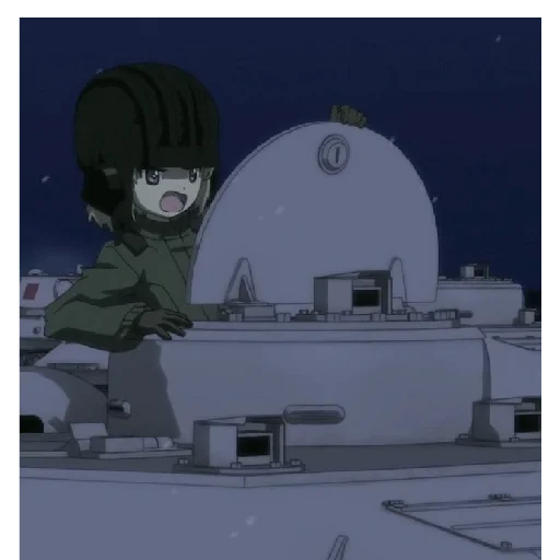 🤯 Стикер «Katyusha ("Girls und Panzer")» для Telegram
