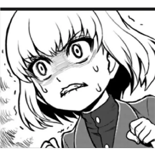 😡 Стикер «Katyusha ("Girls und Panzer")» для Telegram