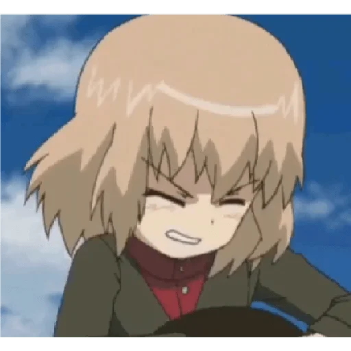 🥵 Стикер «Katyusha ("Girls und Panzer")» для Telegram