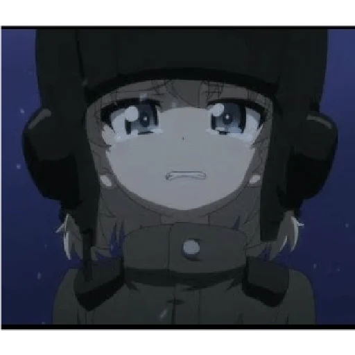 😢 Стикер «Katyusha ("Girls und Panzer")» для Telegram
