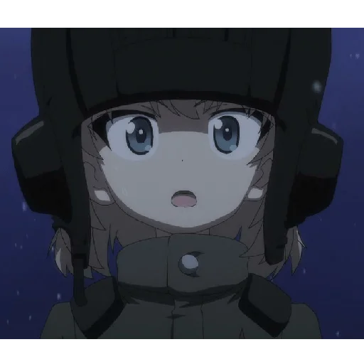 😳 Стикер «Katyusha ("Girls und Panzer")» для Telegram