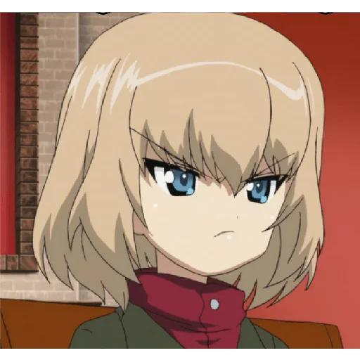 😑 Стикер «Katyusha ("Girls und Panzer")» для Telegram