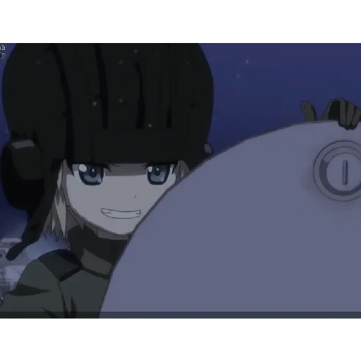 😁 Стикер «Katyusha ("Girls und Panzer")» для Telegram