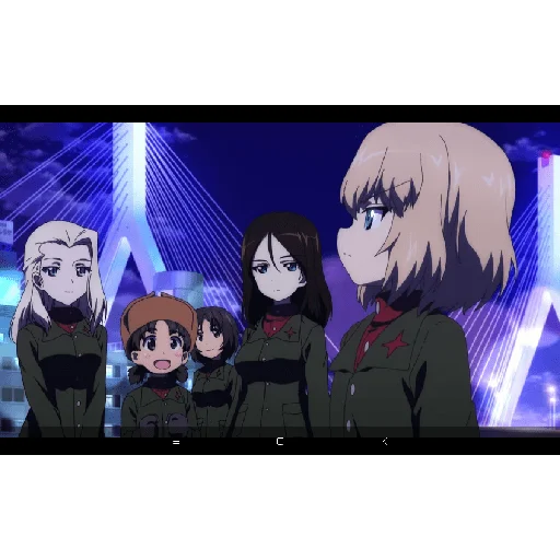 🫡 Стикер «Katyusha Girls und Panzer» для Telegram