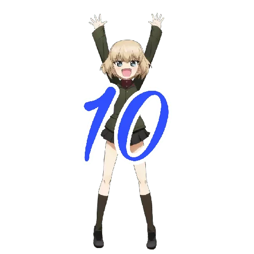 Стикерпак Katyusha Girls und Panzer для Telegram
