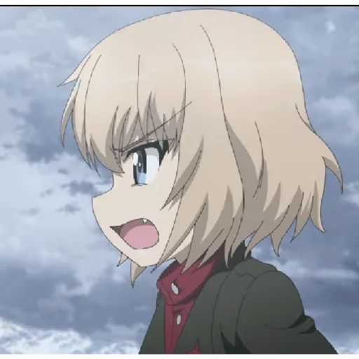 😰 Стикер «Katyusha Girls und Panzer» для Telegram