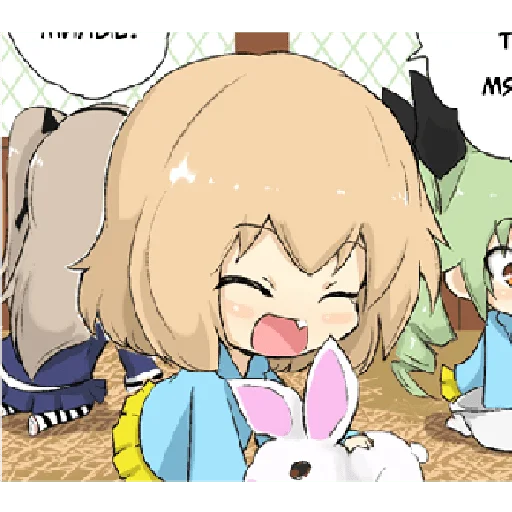 🐰 Стикер «Katyusha Girls und Panzer» для Telegram