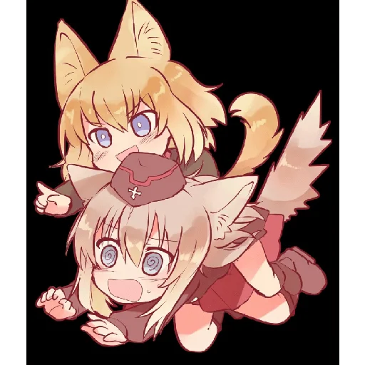 🐶 Стикер «Katyusha Girls und Panzer» для Telegram