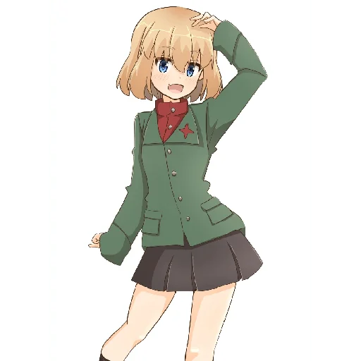 ☺️ Стикер «Katyusha Girls und Panzer» для Telegram