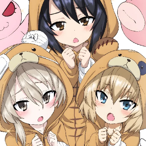🥺 Стикер «Katyusha Girls und Panzer» для Telegram