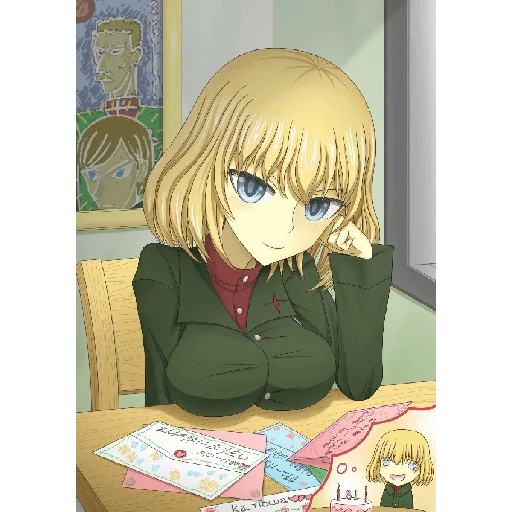 😏 Стикер «Katyusha Girls und Panzer» для Telegram