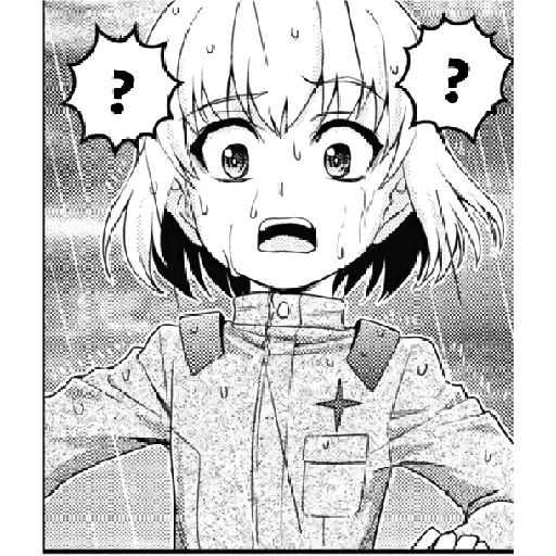 🤯 Стикер «Katyusha ("Girls und Panzer") Part 2» для Telegram