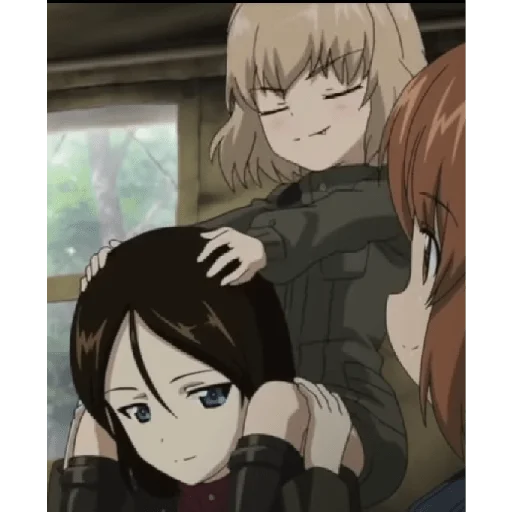 😎 Стикер «Katyusha ("Girls und Panzer") Part 2» для Telegram
