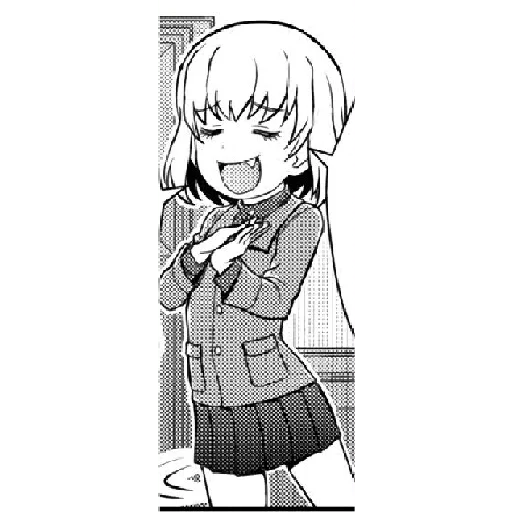🥰 Стикер «Katyusha ("Girls und Panzer") Part 2» для Telegram