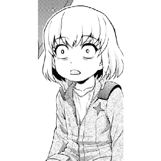 😱 Стикер «Katyusha ("Girls und Panzer") Part 2» для Telegram