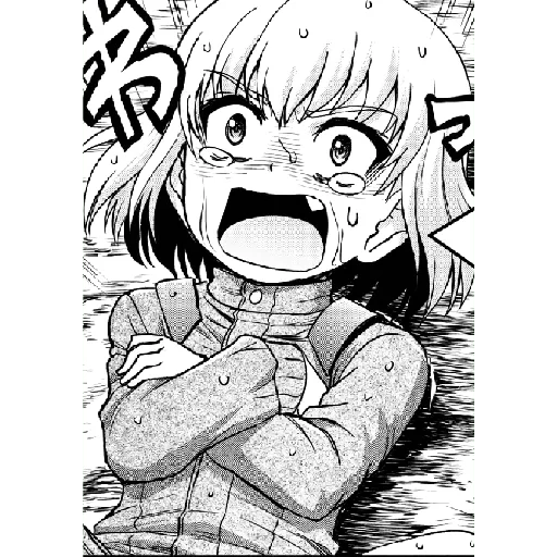 😵‍💫 Стикер «Katyusha ("Girls und Panzer") Part 2» для Telegram