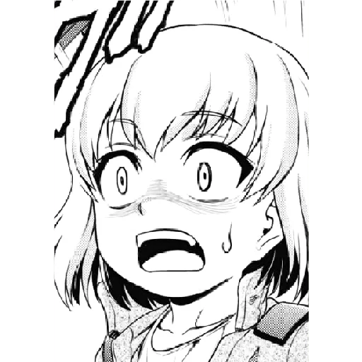 😳 Стикер «Katyusha ("Girls und Panzer") Part 2» для Telegram