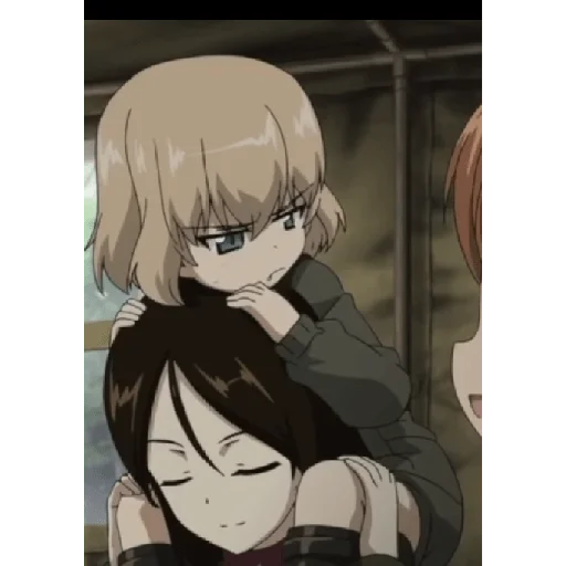 😒 Стикер «Katyusha ("Girls und Panzer") Part 2» для Telegram