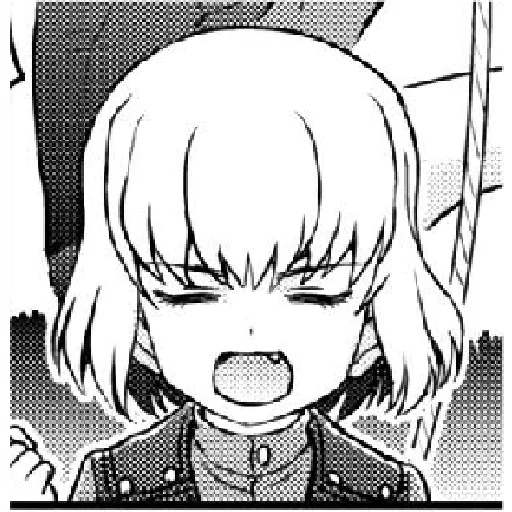 😌 Стикер «Katyusha ("Girls und Panzer") Part 2» для Telegram