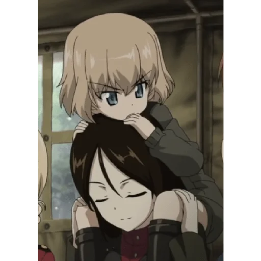 🤨 Стикер «Katyusha ("Girls und Panzer") Part 2» для Telegram