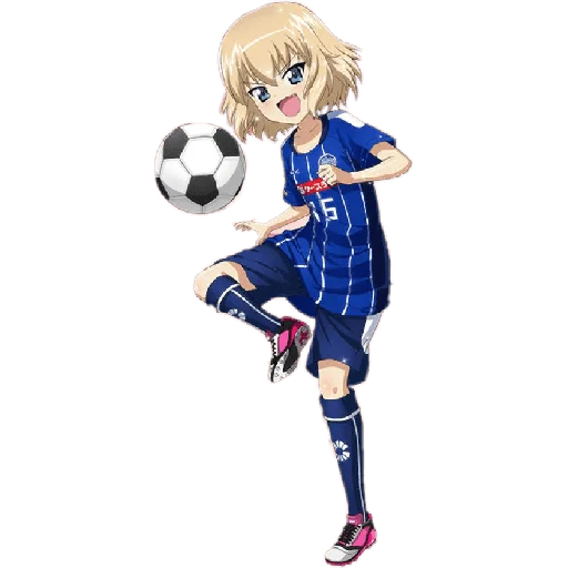 ⚽️ Стикер «Katyusha ("Girls und Panzer") part 3» для Telegram