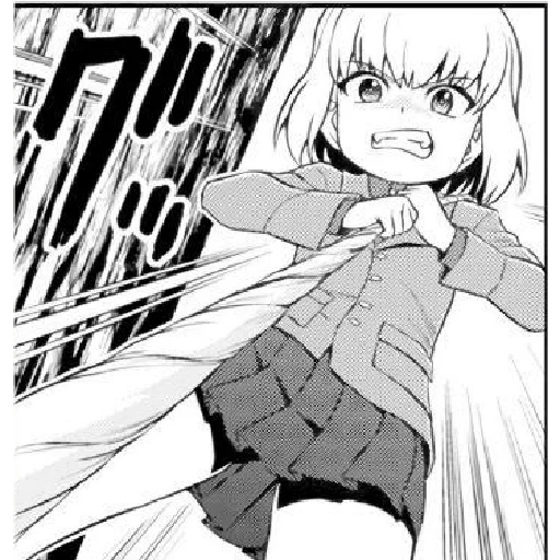 😡 Стикер «Katyusha ("Girls und Panzer") part 3» для Telegram