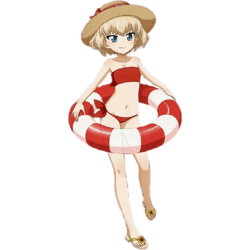 👙 Стикер «Katyusha ("Girls und Panzer") part 3» для Telegram