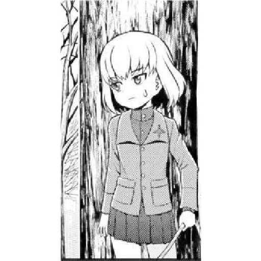 😶 Стикер «Katyusha ("Girls und Panzer") part 3» для Telegram