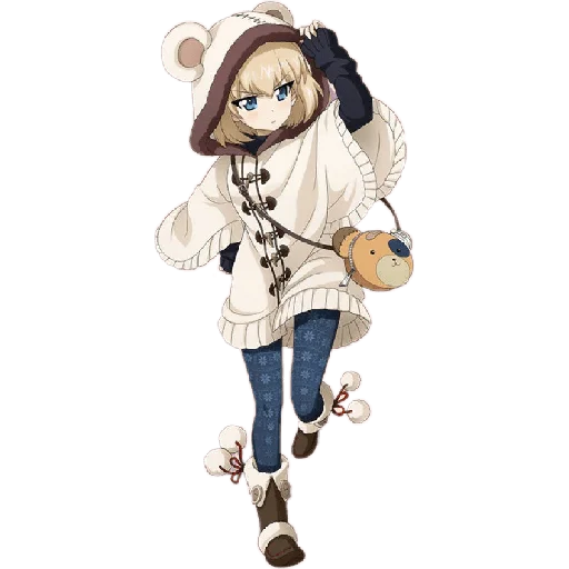 🧸 Стикер «Katyusha ("Girls und Panzer") part 3» для Telegram