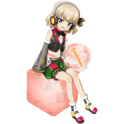 🎧 Стикер «Katyusha ("Girls und Panzer") part 3» для Telegram