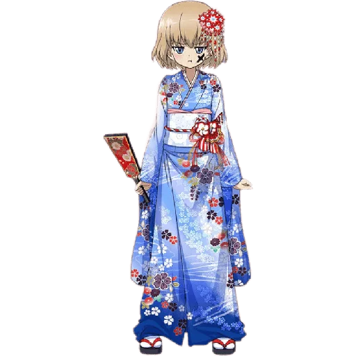 👗 Стикер «Katyusha ("Girls und Panzer") part 3» для Telegram