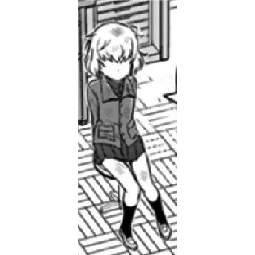 🪑 Стикер «Katyusha ("Girls und Panzer") part 3» для Telegram