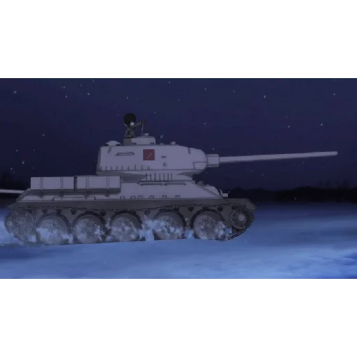 🛻 Стикер «Katyusha ("Girls und Panzer") part 3» для Telegram