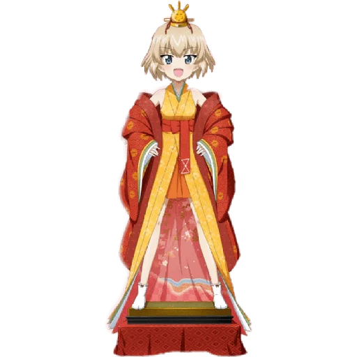 👑 Стикер «Katyusha ("Girls und Panzer") part 3» для Telegram