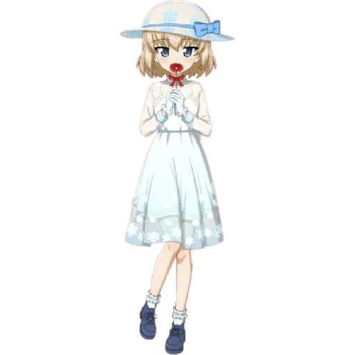 🌸 Стикер «Katyusha ("Girls und Panzer") part 3» для Telegram
