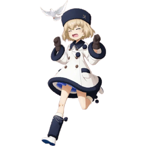 🕊 Стикер «Katyusha ("Girls und Panzer") part 3» для Telegram