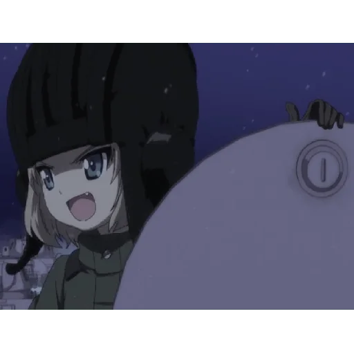 😄 Стикер «Katyusha ("Girls und Panzer") part 4» для Telegram