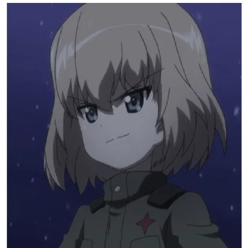 😎 Стикер «Katyusha ("Girls und Panzer") part 4» для Telegram