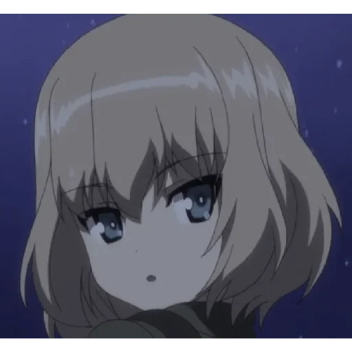 😮 Стикер «Katyusha ("Girls und Panzer") part 4» для Telegram