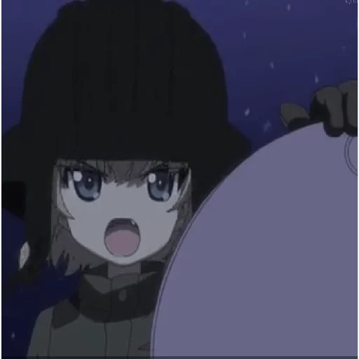 😤 Стикер «Katyusha ("Girls und Panzer") part 4» для Telegram