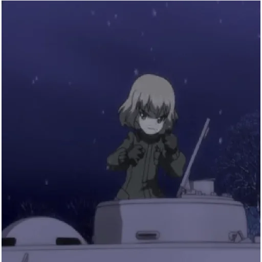 😒 Стикер «Katyusha ("Girls und Panzer") part 4» для Telegram