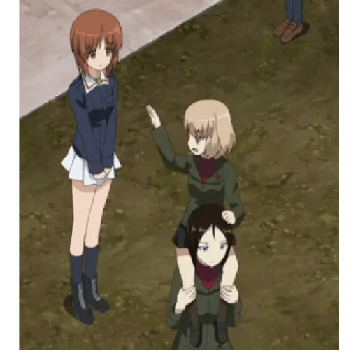👋 Стикер «Katyusha ("Girls und Panzer") part 4» для Telegram