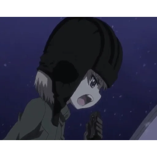🤬 Стикер «Katyusha ("Girls und Panzer") part 4» для Telegram