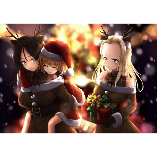 🌲 Стикер «Katyusha ("Girls und Panzer") part 4» для Telegram