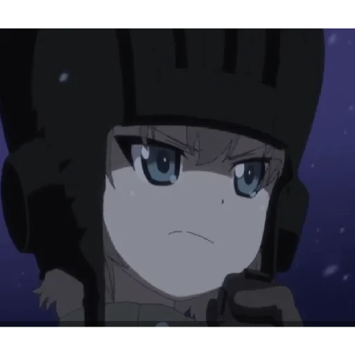 😠 Стикер «Katyusha ("Girls und Panzer") part 4» для Telegram