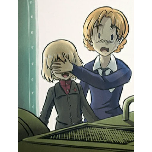 🔞 Стикер «Katyusha ("Girls und Panzer") part 4» для Telegram